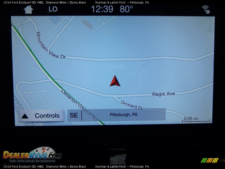 2019 Ford EcoSport SES 4WD Diamond White / Ebony Black Photo #13