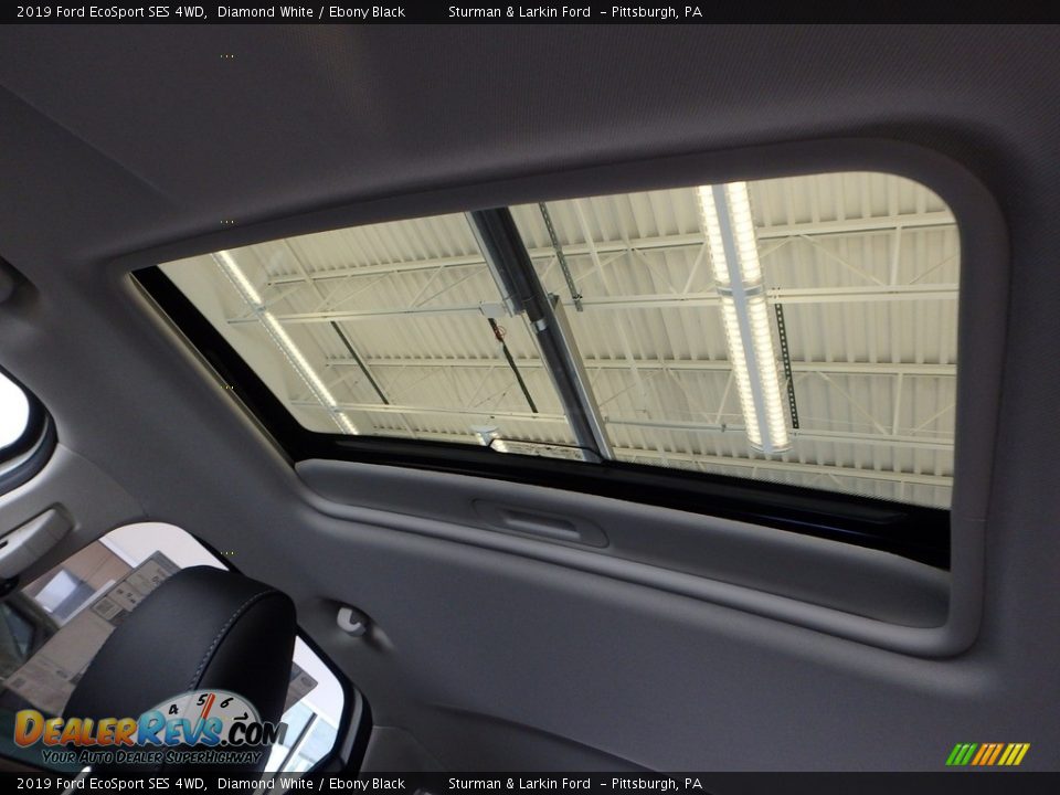 2019 Ford EcoSport SES 4WD Diamond White / Ebony Black Photo #15