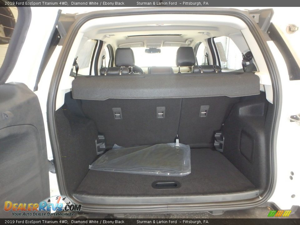 2019 Ford EcoSport Titanium 4WD Diamond White / Ebony Black Photo #3