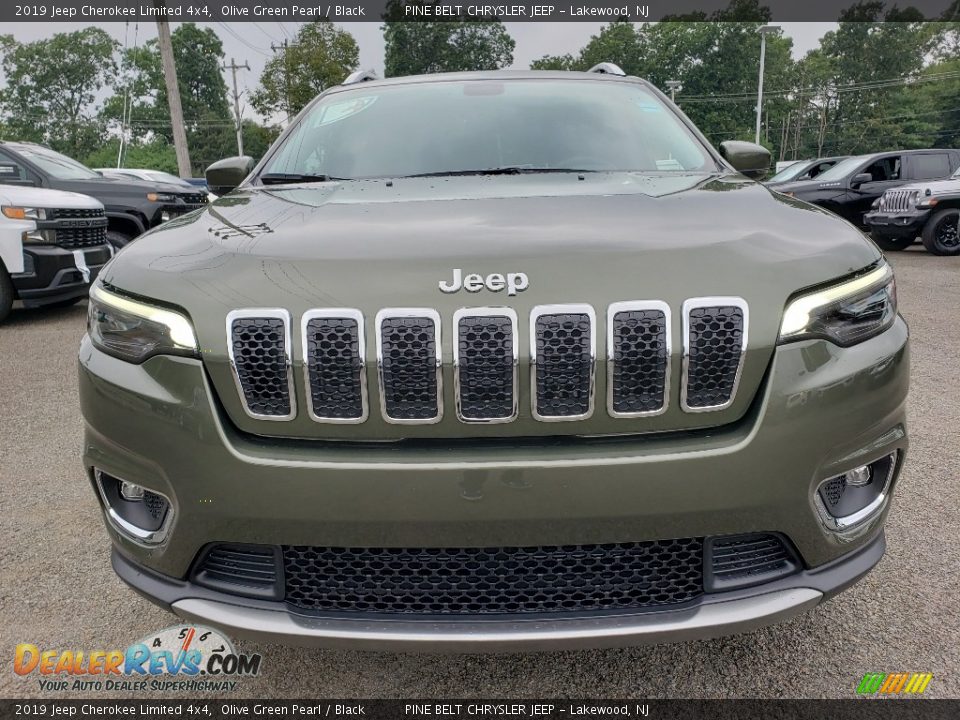 2019 Jeep Cherokee Limited 4x4 Olive Green Pearl / Black Photo #2