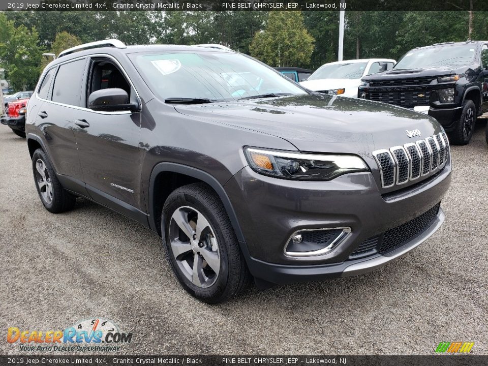 2019 Jeep Cherokee Limited 4x4 Granite Crystal Metallic / Black Photo #1