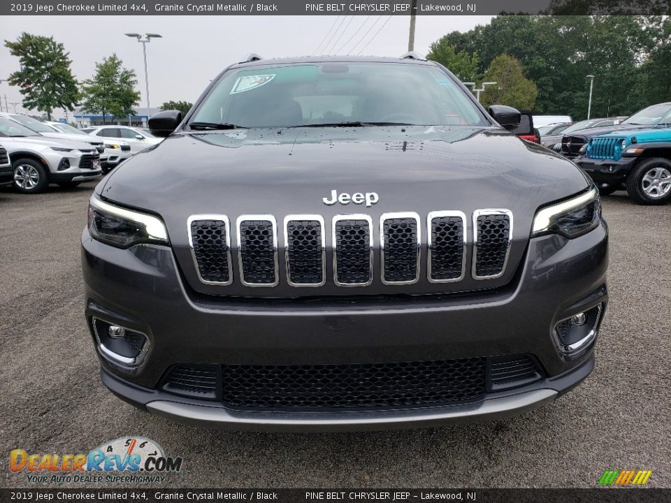 2019 Jeep Cherokee Limited 4x4 Granite Crystal Metallic / Black Photo #2
