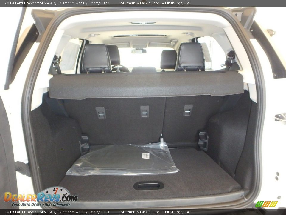 2019 Ford EcoSport SES 4WD Diamond White / Ebony Black Photo #3