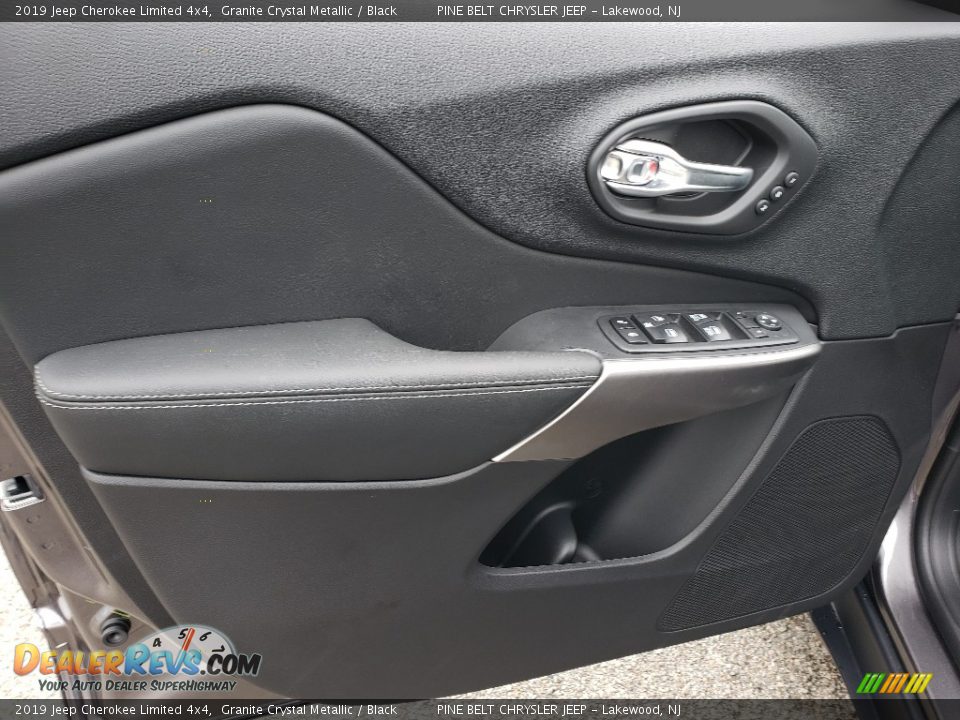 2019 Jeep Cherokee Limited 4x4 Granite Crystal Metallic / Black Photo #8
