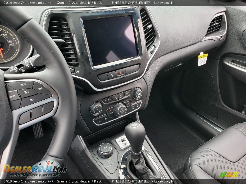 2019 Jeep Cherokee Limited 4x4 Granite Crystal Metallic / Black Photo #10