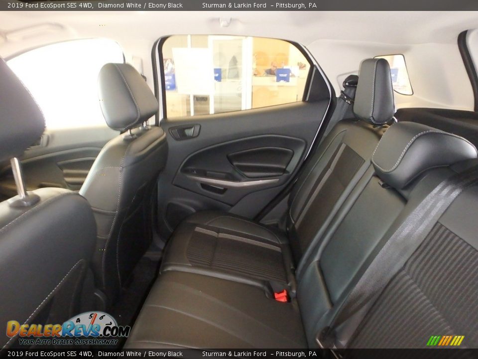 2019 Ford EcoSport SES 4WD Diamond White / Ebony Black Photo #8