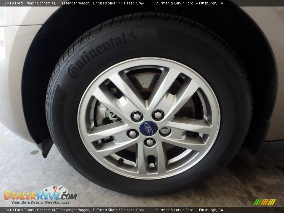 2019 Ford Transit Connect XLT Passenger Wagon Diffused Silver / Palazzo Grey Photo #6