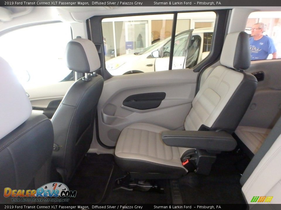 2019 Ford Transit Connect XLT Passenger Wagon Diffused Silver / Palazzo Grey Photo #8