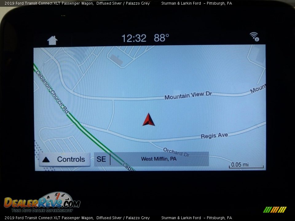 2019 Ford Transit Connect XLT Passenger Wagon Diffused Silver / Palazzo Grey Photo #13