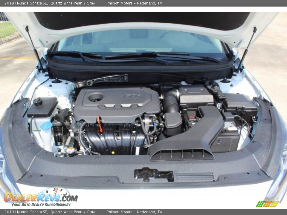 2019 Hyundai Sonata SE Quartz White Pearl / Gray Photo #17