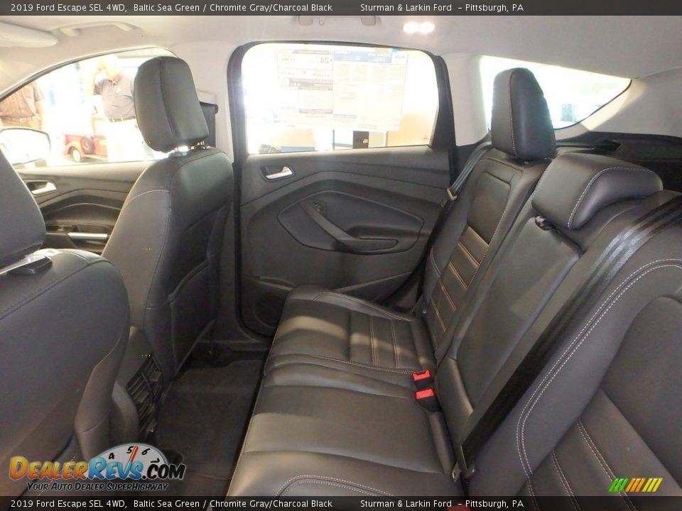 2019 Ford Escape SEL 4WD Baltic Sea Green / Chromite Gray/Charcoal Black Photo #8
