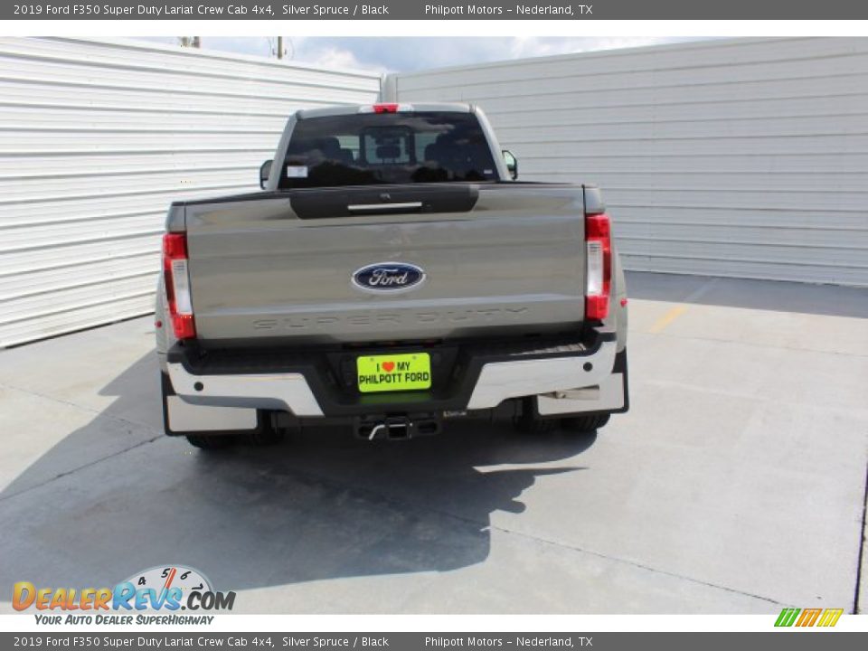 2019 Ford F350 Super Duty Lariat Crew Cab 4x4 Silver Spruce / Black Photo #8
