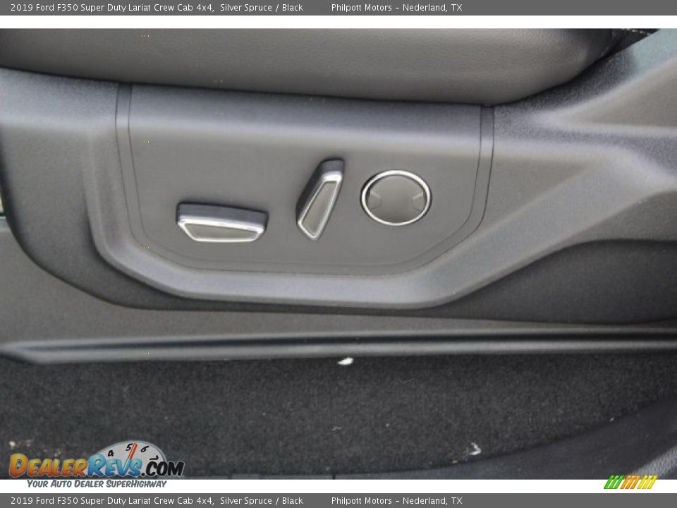 2019 Ford F350 Super Duty Lariat Crew Cab 4x4 Silver Spruce / Black Photo #12