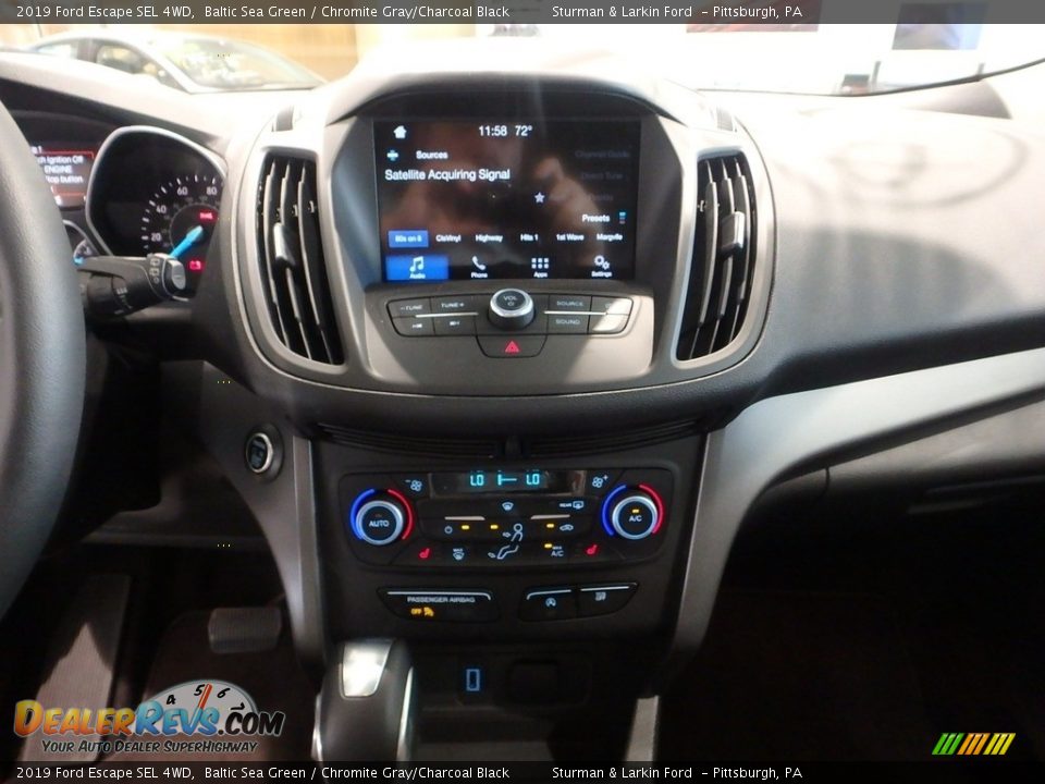 2019 Ford Escape SEL 4WD Baltic Sea Green / Chromite Gray/Charcoal Black Photo #13