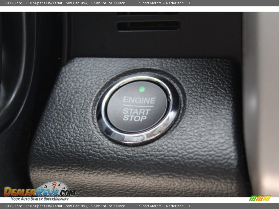 2019 Ford F350 Super Duty Lariat Crew Cab 4x4 Silver Spruce / Black Photo #19