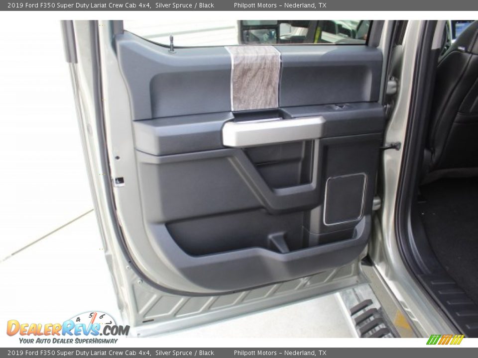 2019 Ford F350 Super Duty Lariat Crew Cab 4x4 Silver Spruce / Black Photo #20
