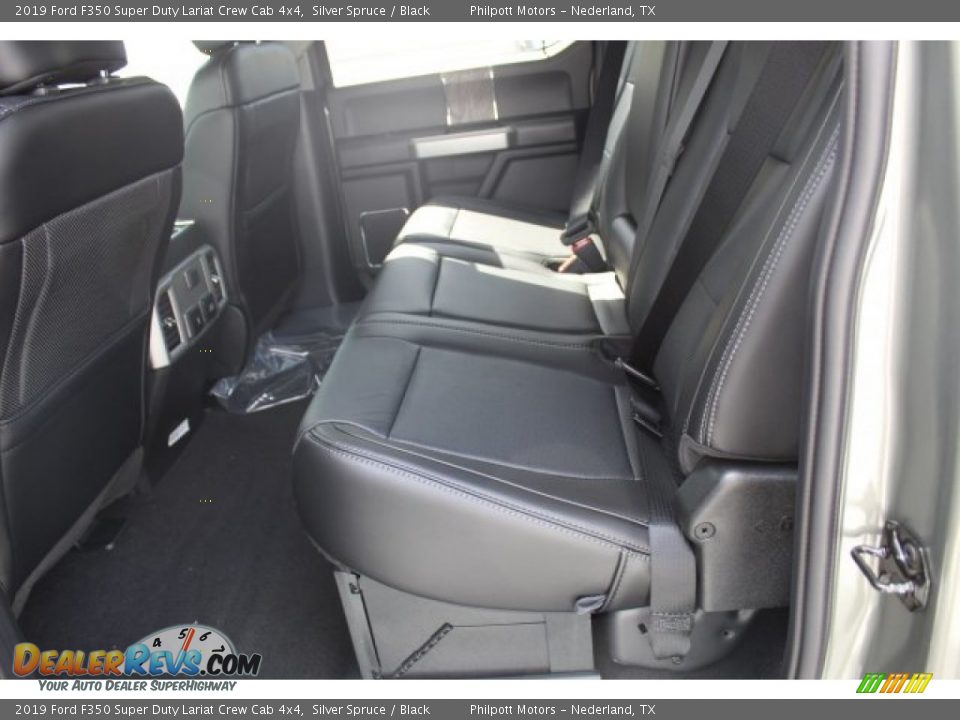 2019 Ford F350 Super Duty Lariat Crew Cab 4x4 Silver Spruce / Black Photo #21
