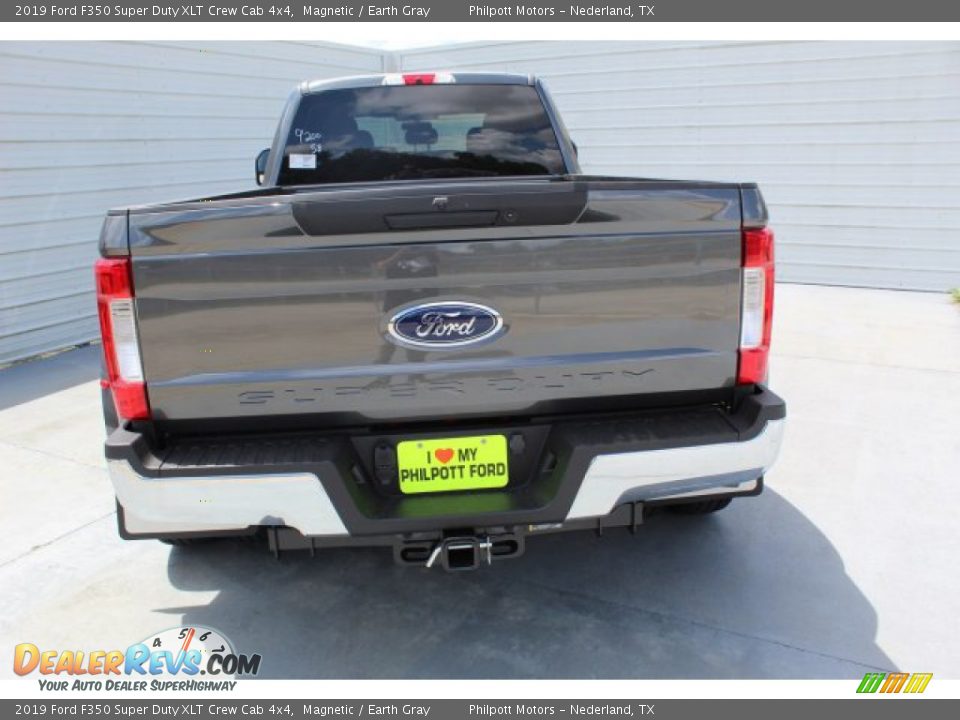 2019 Ford F350 Super Duty XLT Crew Cab 4x4 Magnetic / Earth Gray Photo #7