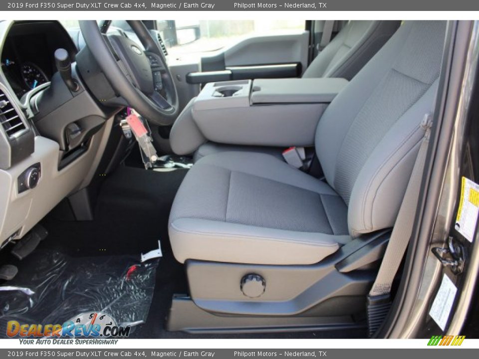 2019 Ford F350 Super Duty XLT Crew Cab 4x4 Magnetic / Earth Gray Photo #10