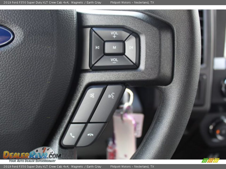 2019 Ford F350 Super Duty XLT Crew Cab 4x4 Magnetic / Earth Gray Photo #12