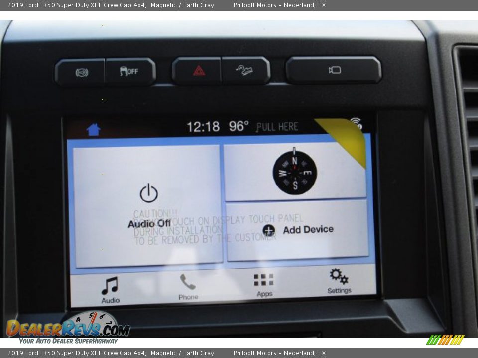 2019 Ford F350 Super Duty XLT Crew Cab 4x4 Magnetic / Earth Gray Photo #15