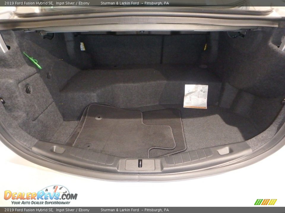 2019 Ford Fusion Hybrid SE Ingot Silver / Ebony Photo #3