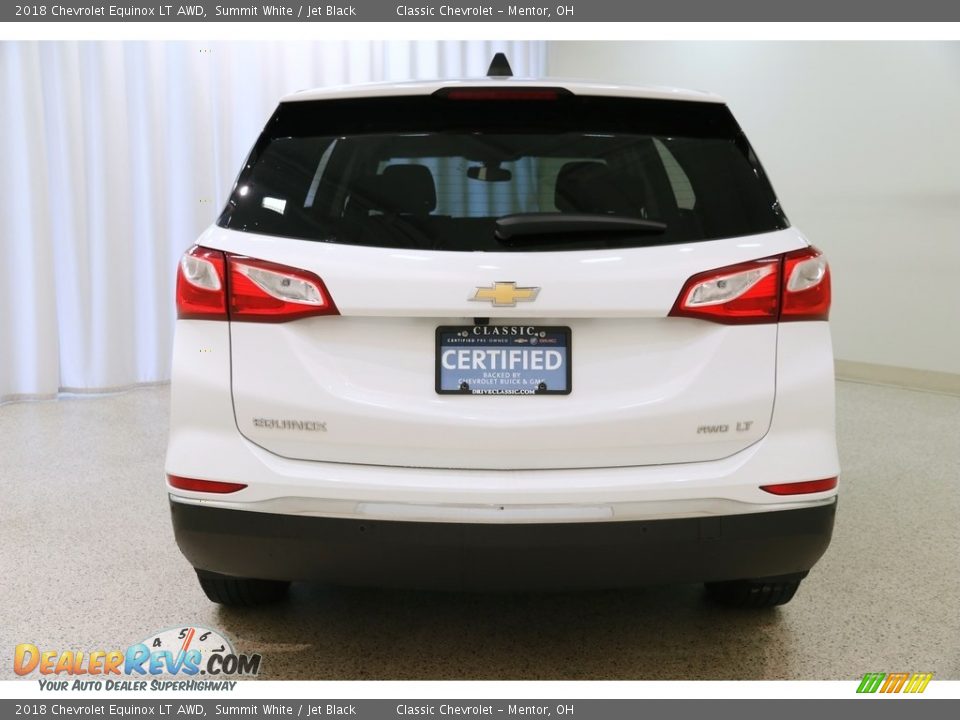 2018 Chevrolet Equinox LT AWD Summit White / Jet Black Photo #19