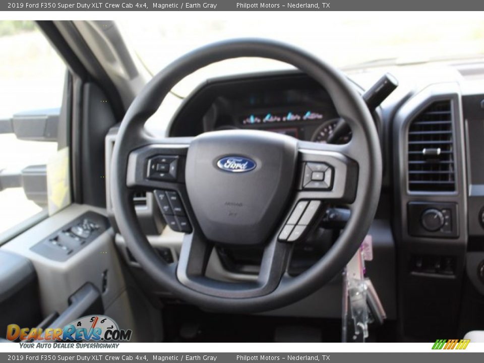 2019 Ford F350 Super Duty XLT Crew Cab 4x4 Magnetic / Earth Gray Photo #21