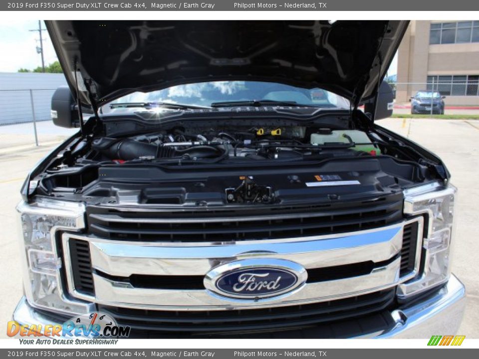 2019 Ford F350 Super Duty XLT Crew Cab 4x4 Magnetic / Earth Gray Photo #23