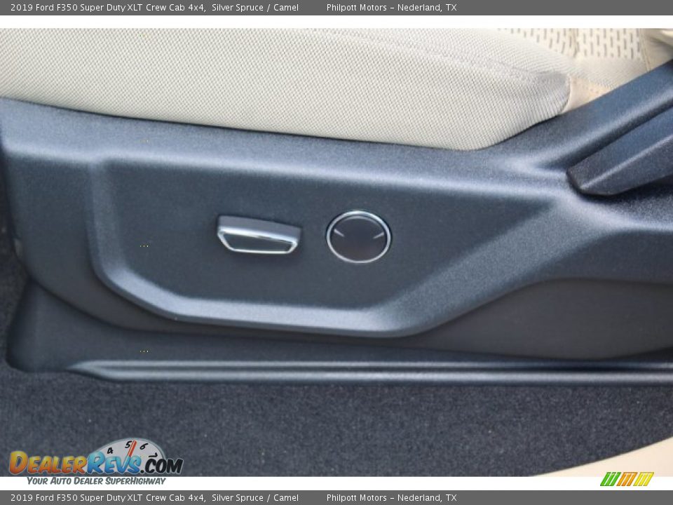 2019 Ford F350 Super Duty XLT Crew Cab 4x4 Silver Spruce / Camel Photo #12
