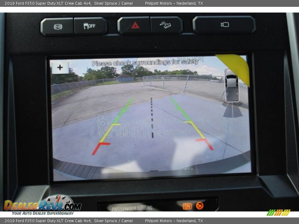 2019 Ford F350 Super Duty XLT Crew Cab 4x4 Silver Spruce / Camel Photo #19