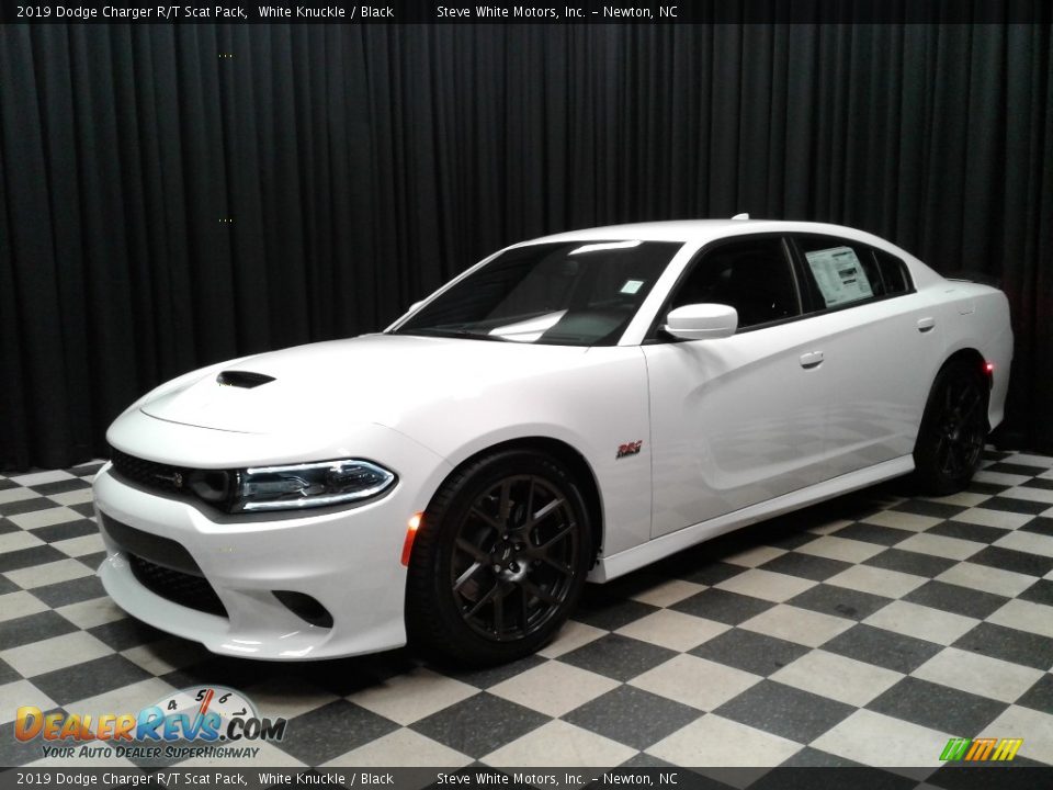 2019 Dodge Charger R/T Scat Pack White Knuckle / Black Photo #2