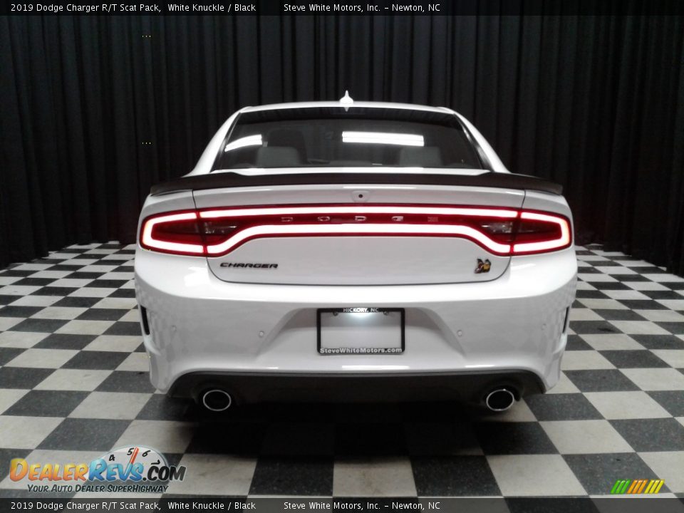 2019 Dodge Charger R/T Scat Pack White Knuckle / Black Photo #7