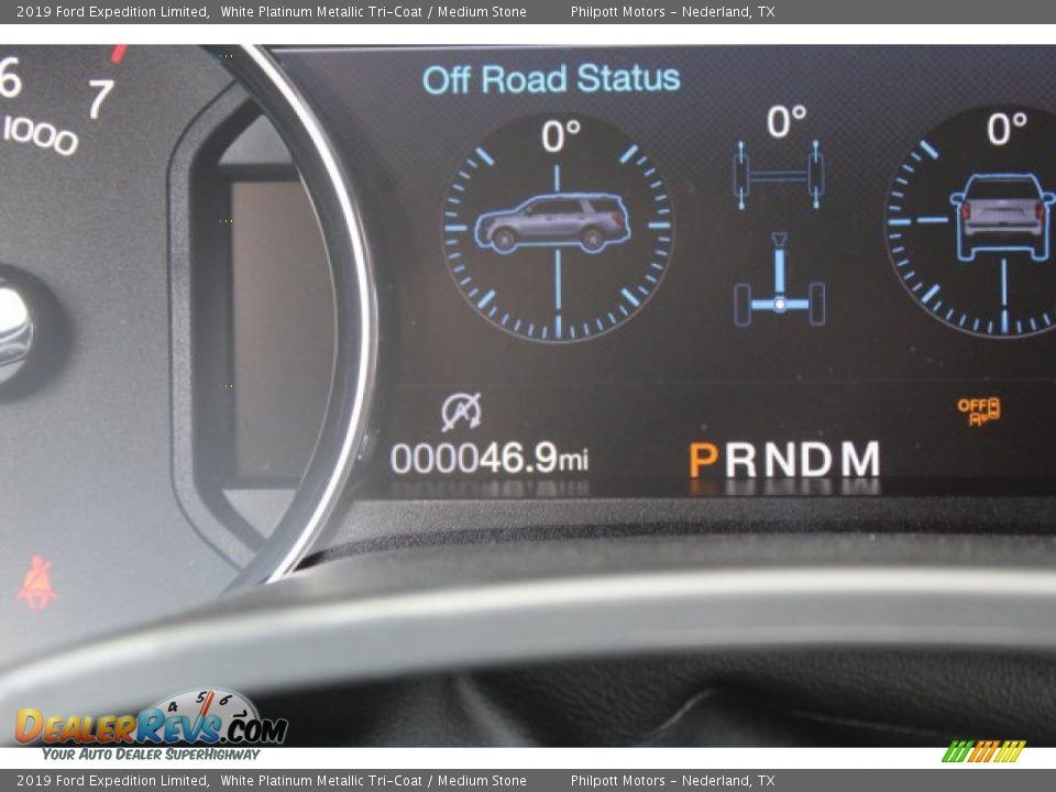 2019 Ford Expedition Limited White Platinum Metallic Tri-Coat / Medium Stone Photo #17