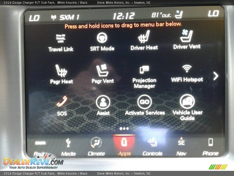 2019 Dodge Charger R/T Scat Pack White Knuckle / Black Photo #27