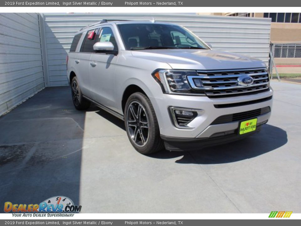 2019 Ford Expedition Limited Ingot Silver Metallic / Ebony Photo #2