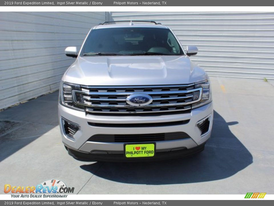 2019 Ford Expedition Limited Ingot Silver Metallic / Ebony Photo #3
