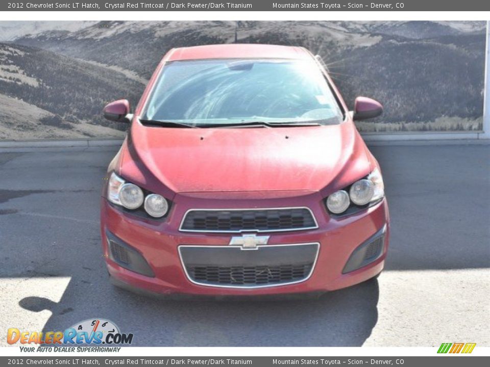 2012 Chevrolet Sonic LT Hatch Crystal Red Tintcoat / Dark Pewter/Dark Titanium Photo #8