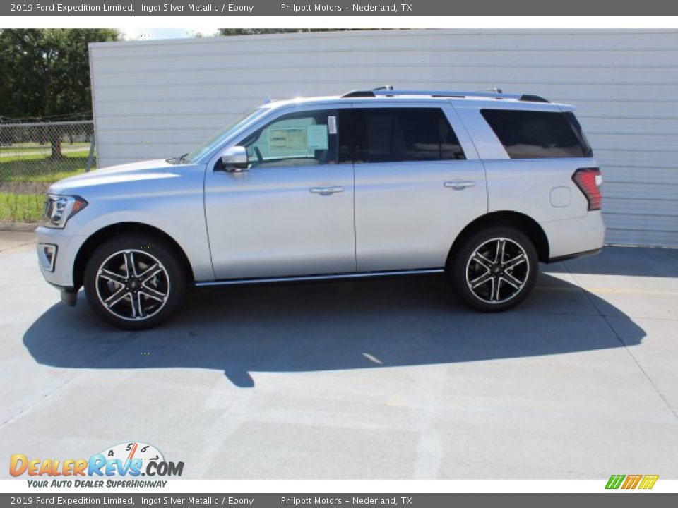 2019 Ford Expedition Limited Ingot Silver Metallic / Ebony Photo #6