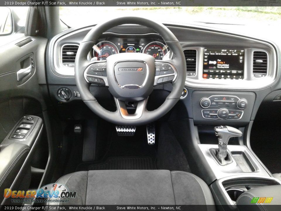 2019 Dodge Charger R/T Scat Pack White Knuckle / Black Photo #34
