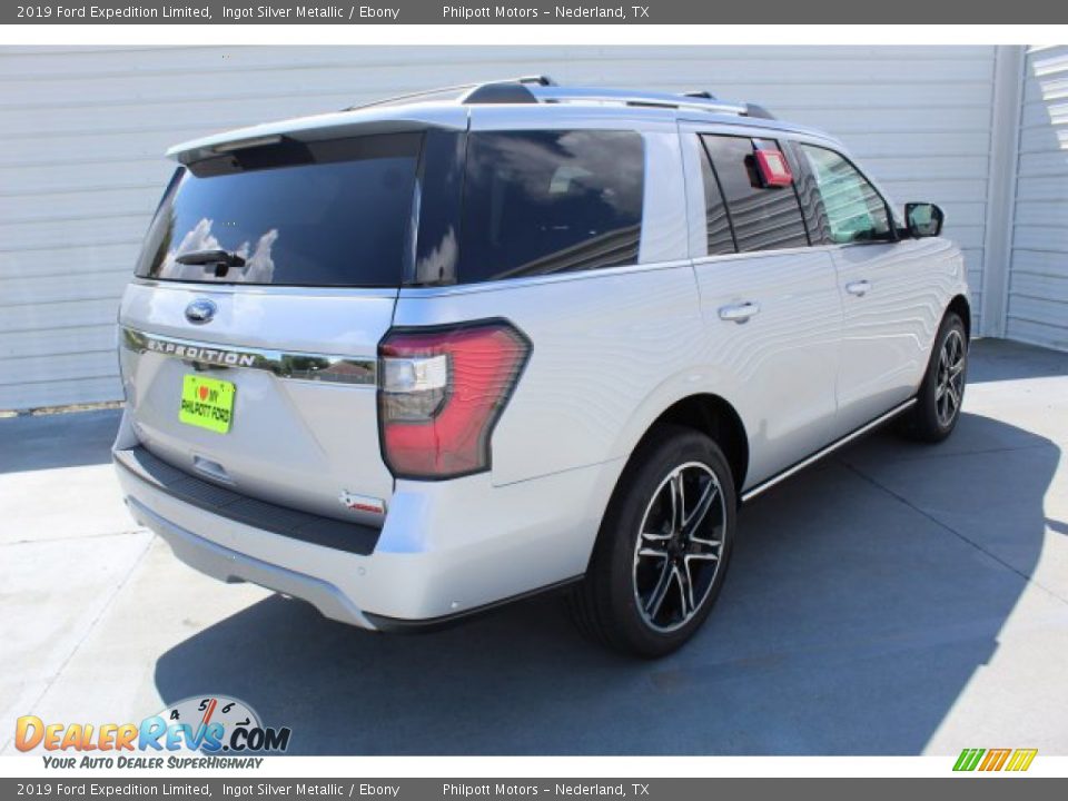 2019 Ford Expedition Limited Ingot Silver Metallic / Ebony Photo #9