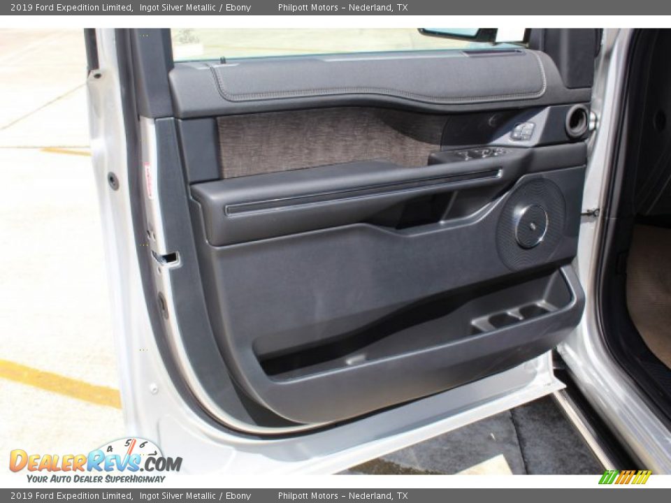 2019 Ford Expedition Limited Ingot Silver Metallic / Ebony Photo #10