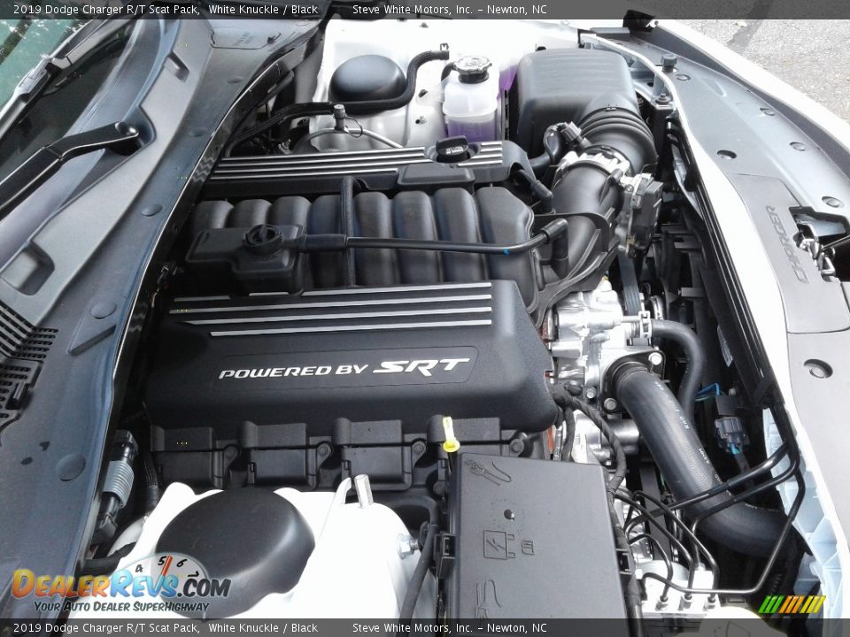 2019 Dodge Charger R/T Scat Pack White Knuckle / Black Photo #36