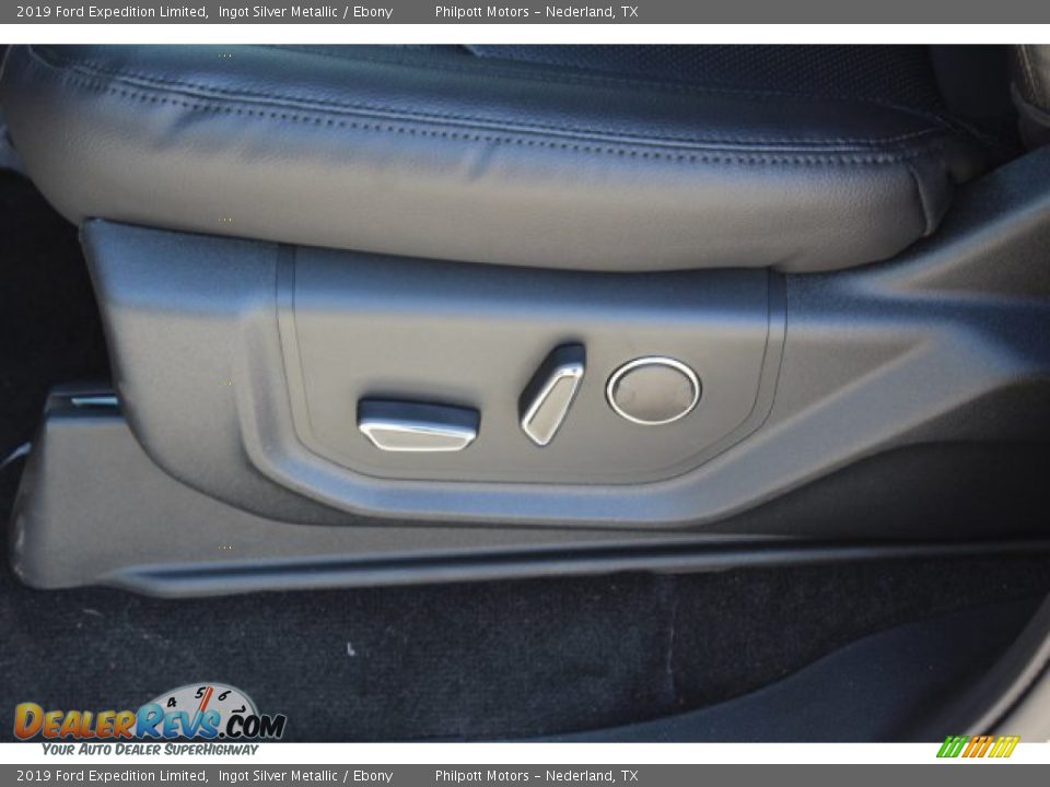 2019 Ford Expedition Limited Ingot Silver Metallic / Ebony Photo #12