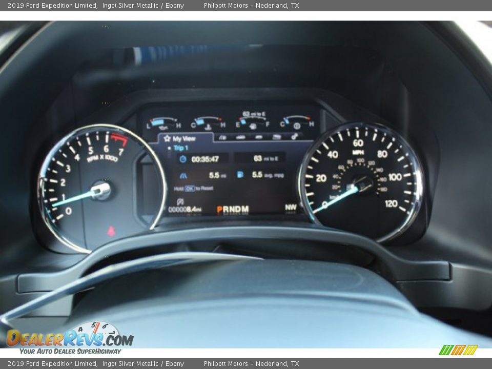 2019 Ford Expedition Limited Ingot Silver Metallic / Ebony Photo #15