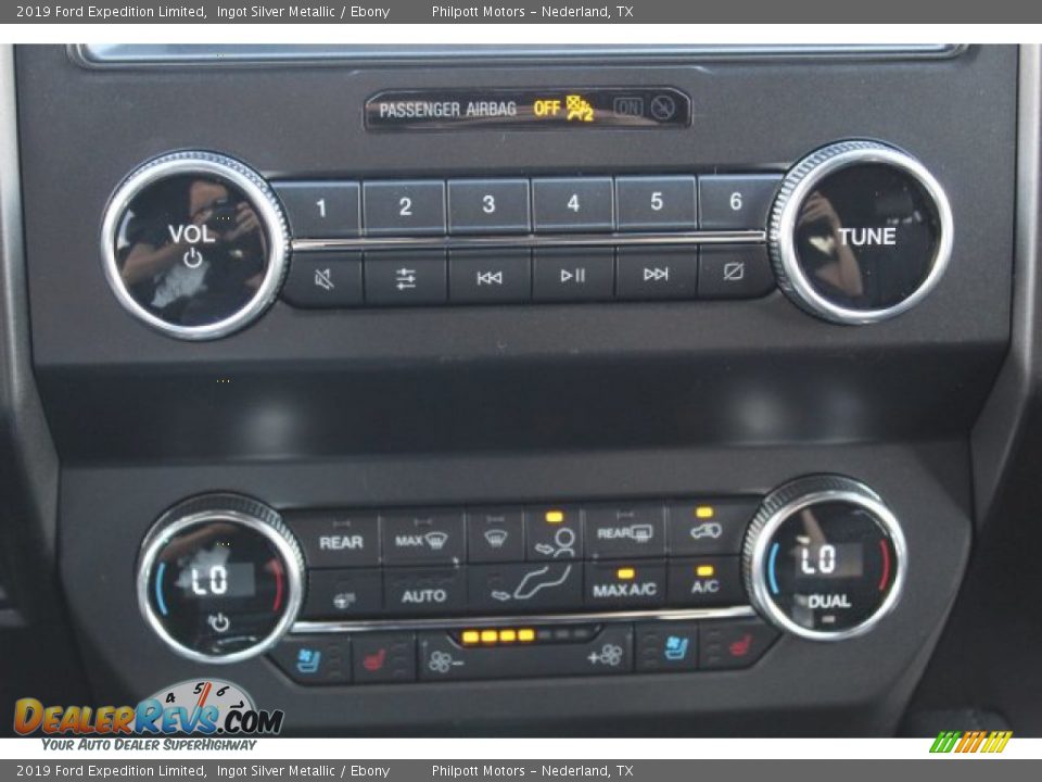 2019 Ford Expedition Limited Ingot Silver Metallic / Ebony Photo #18