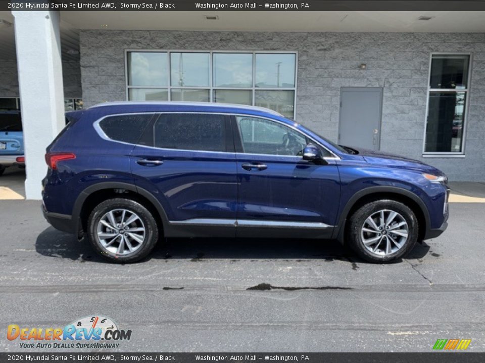 Stormy Sea 2020 Hyundai Santa Fe Limited AWD Photo #3