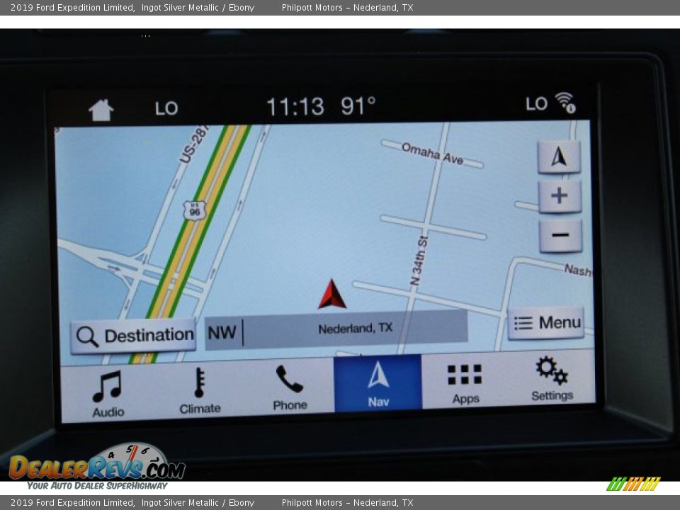 2019 Ford Expedition Limited Ingot Silver Metallic / Ebony Photo #21