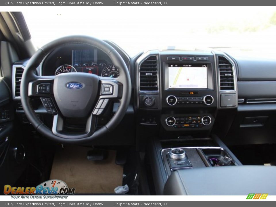 2019 Ford Expedition Limited Ingot Silver Metallic / Ebony Photo #24