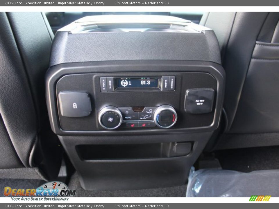 2019 Ford Expedition Limited Ingot Silver Metallic / Ebony Photo #26